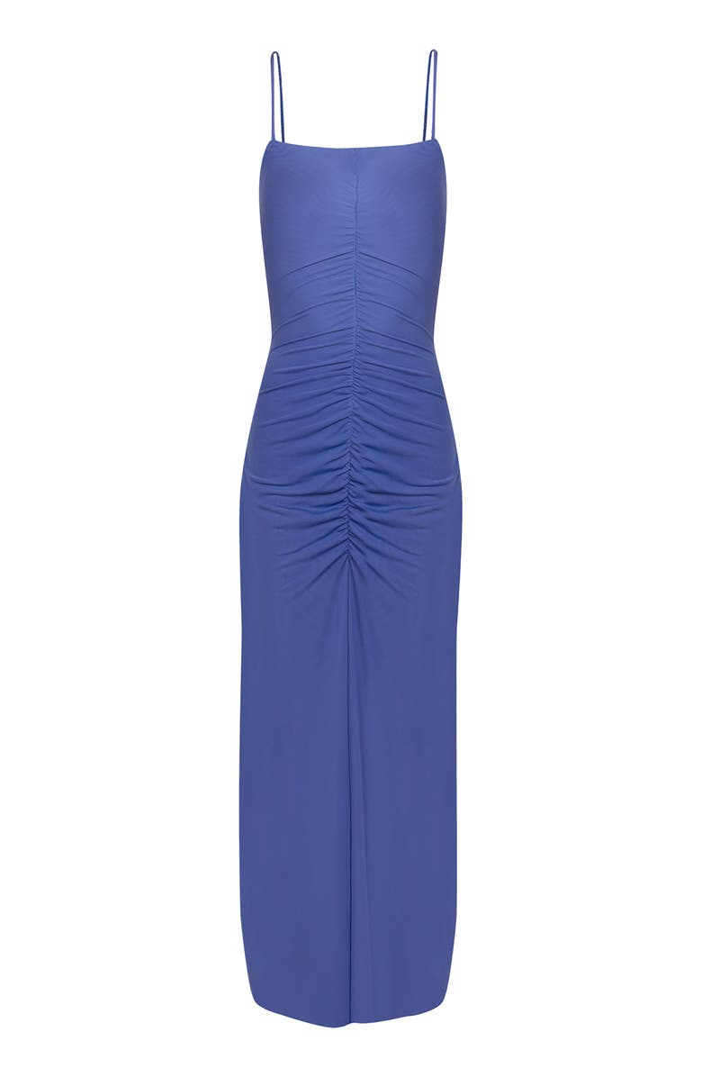 ViX Paula Hermanny Tyla Midi Cover-Up Dress, Alternate, color, Blue