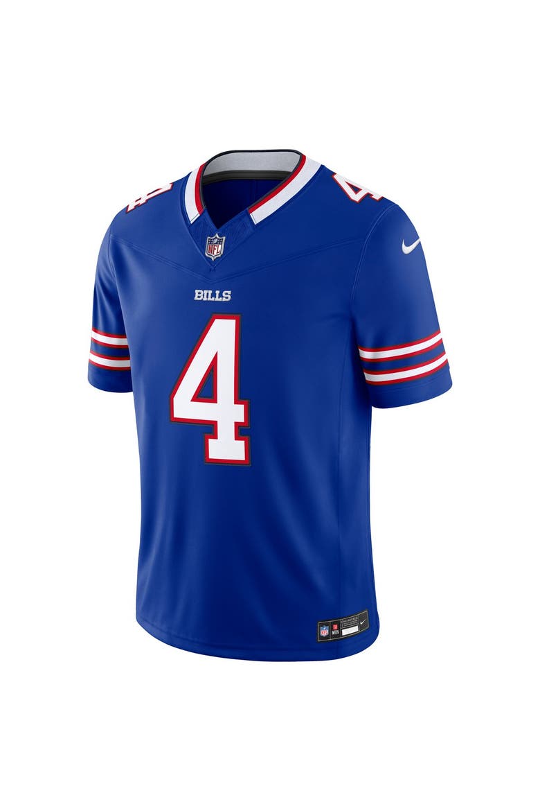 Men's Nike James Cook III Royal Buffalo Bills Team Vapor F.U.S.E. Stitched Limited Jersey, Alternate, color, Royal