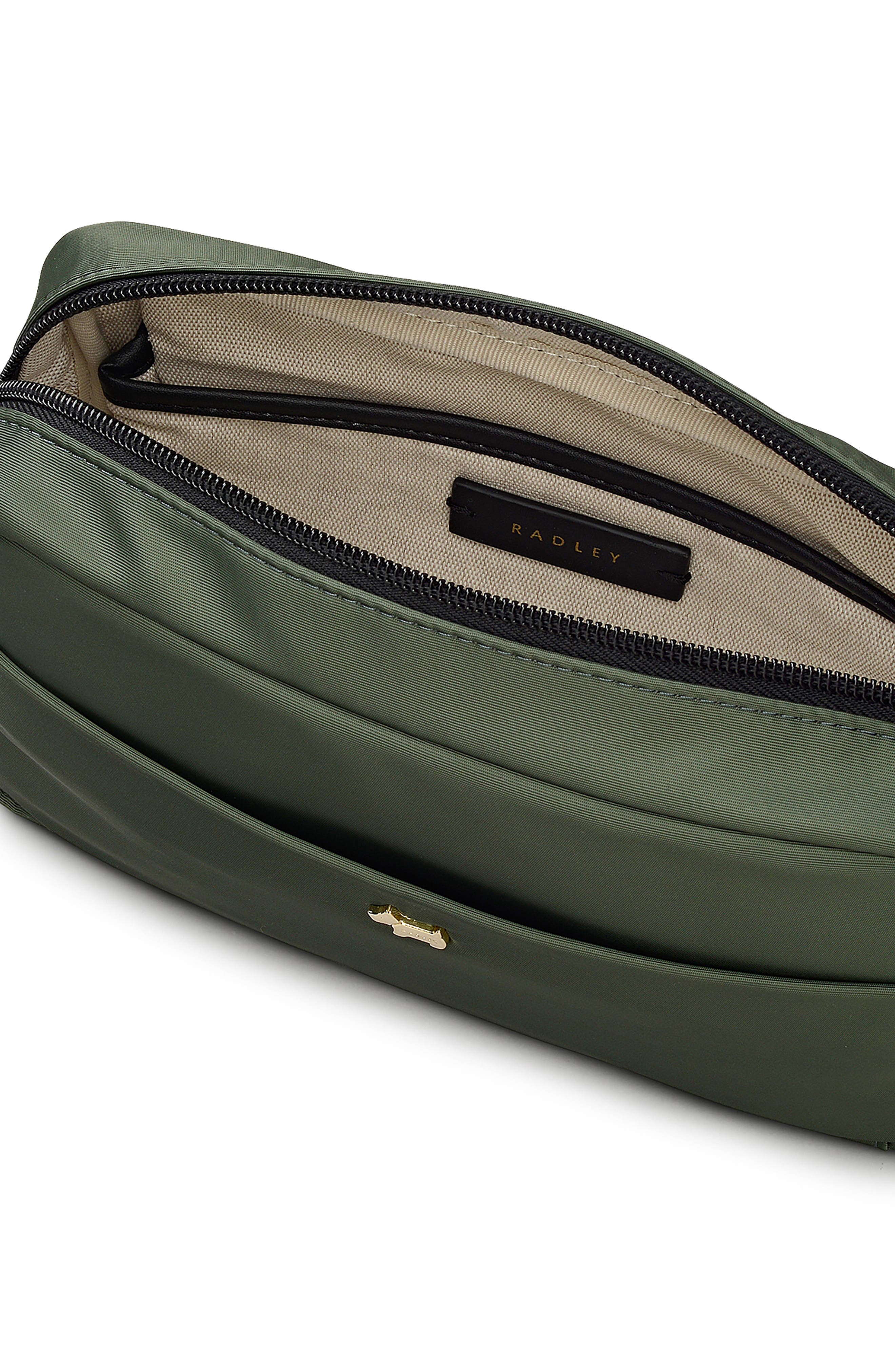 Radley Mini Grove Close Crossbody Bag, Alternate, color, Khaki