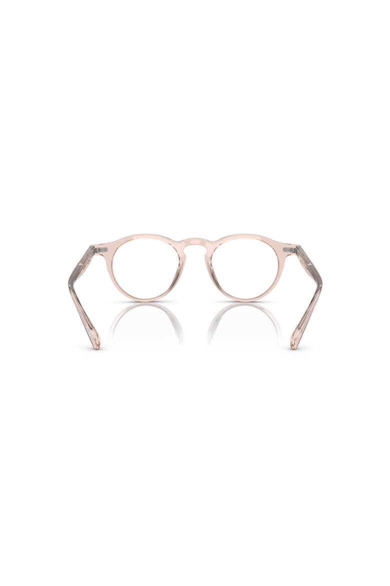 45mm Round optical glasses, Alternate, color, Red