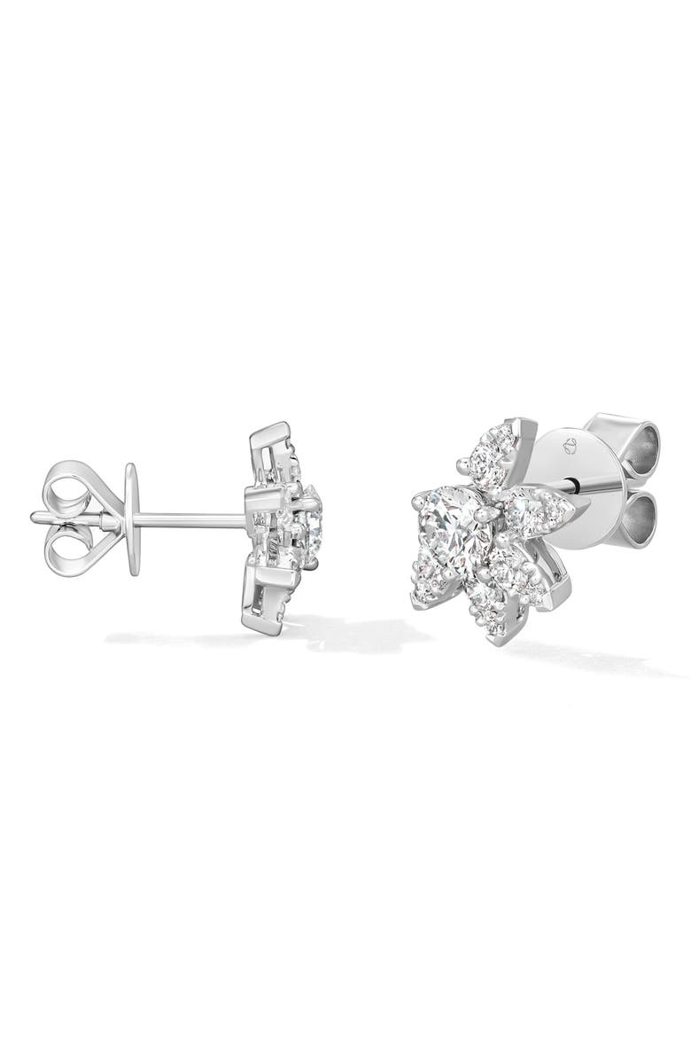 HEARTS ON FIRE Aerial Starburst Stud Earrings, Alternate, color,