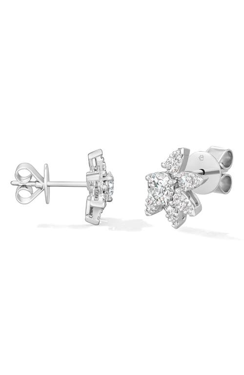 HEARTS ON FIRE HEARTS ON FIRE AERIAL STARBURST STUD EARRINGS