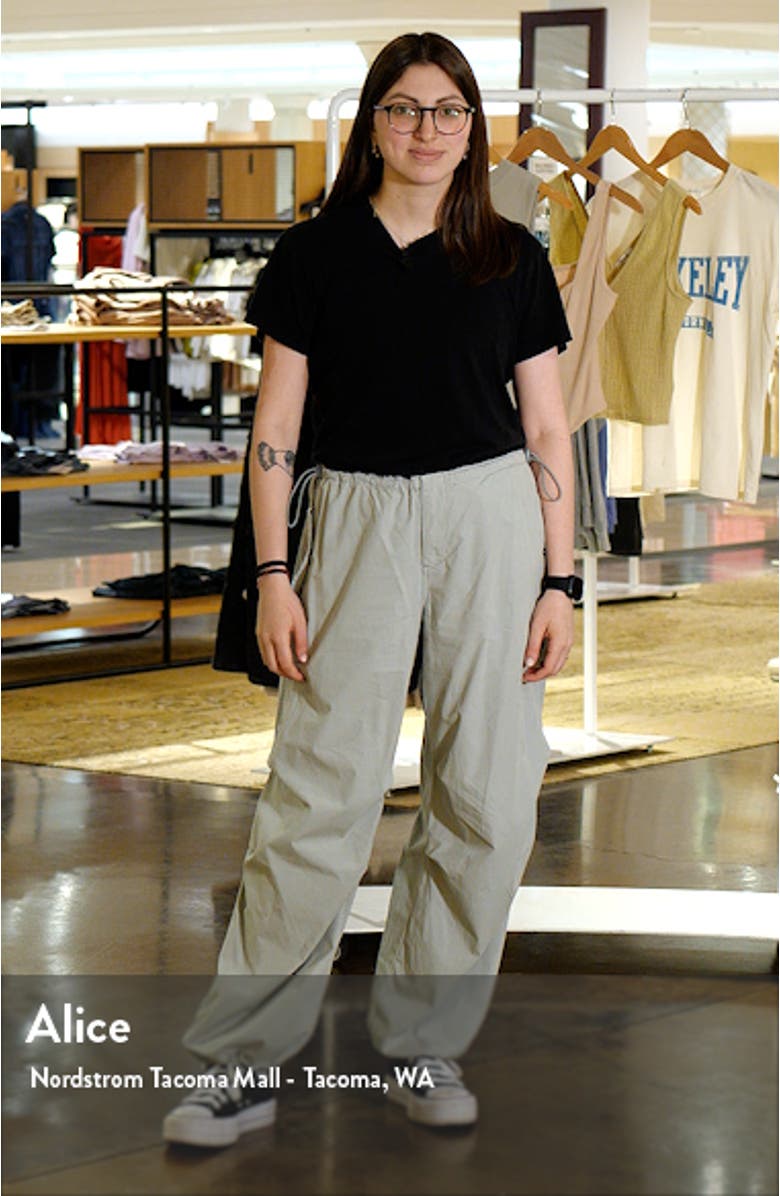 Baggy Cotton Parachute Pants, sales video thumbnail