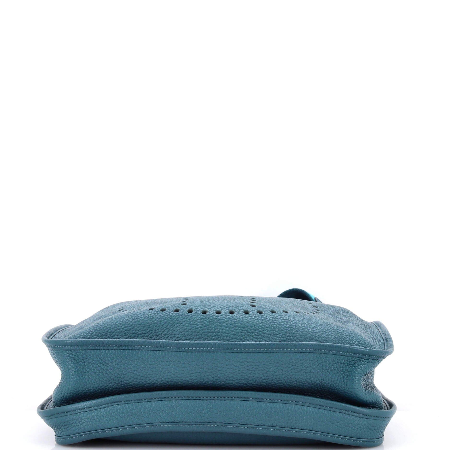 Pre-Owned Hermes Evelyne Bag Gen III Clemence GM, Alternate, color, Colvert