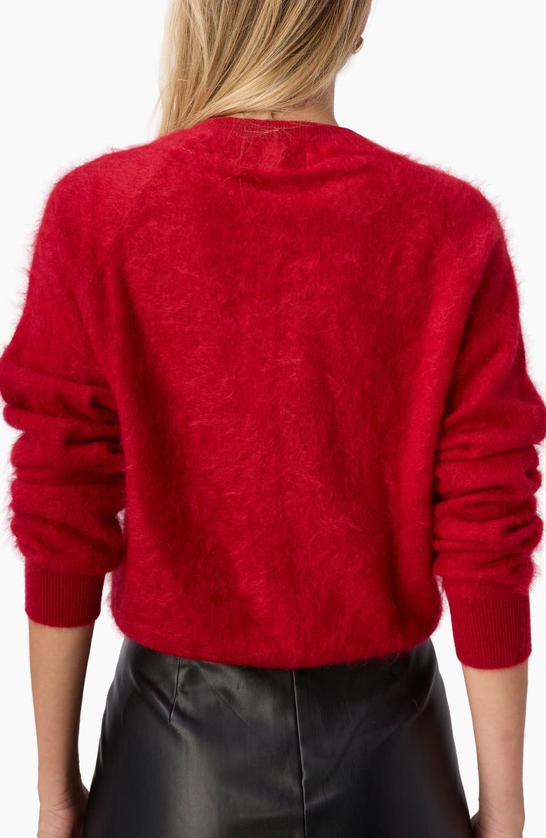 CAMI NYC Dorian Cashmere Cardigan, Alternate, color, Poppy