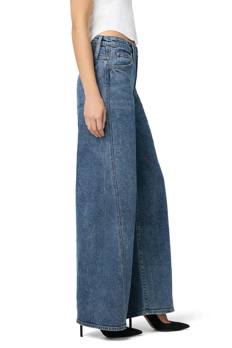 Jamie High Waist Wide Leg Jeans, Alternate, color, TUCKER