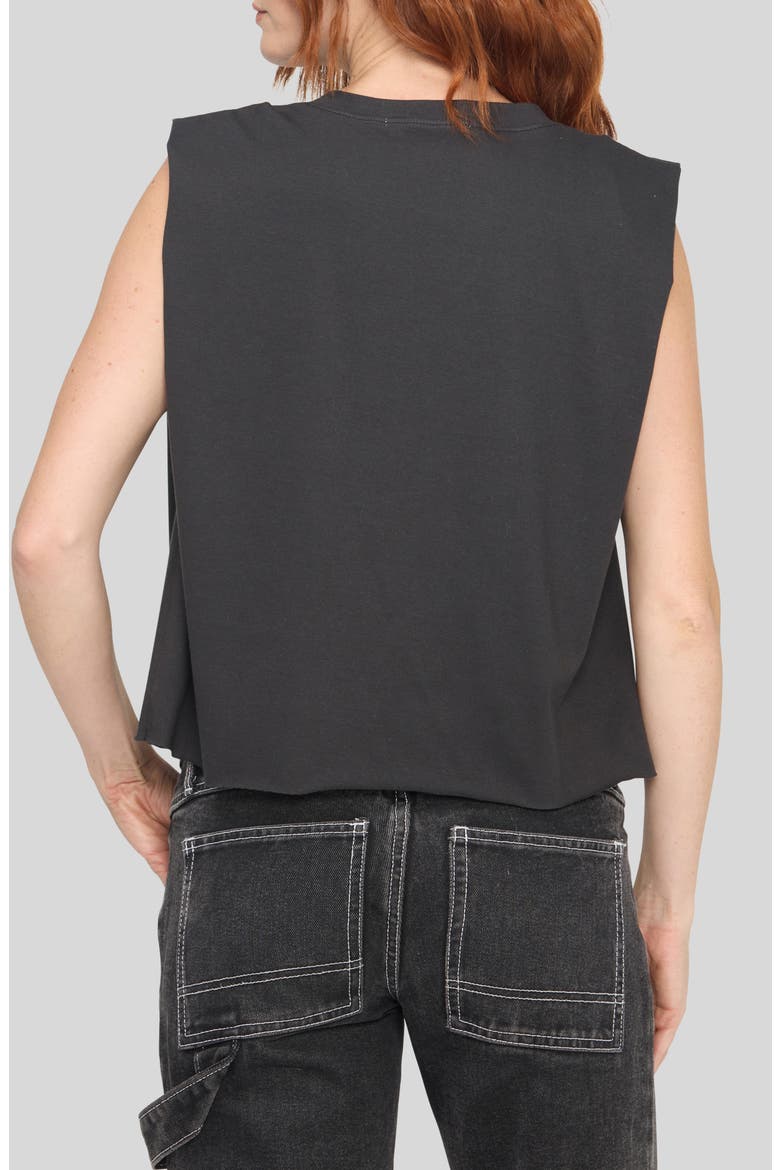 Wild Horses Graphic Tank, Alternate, color, WASHED BLACK