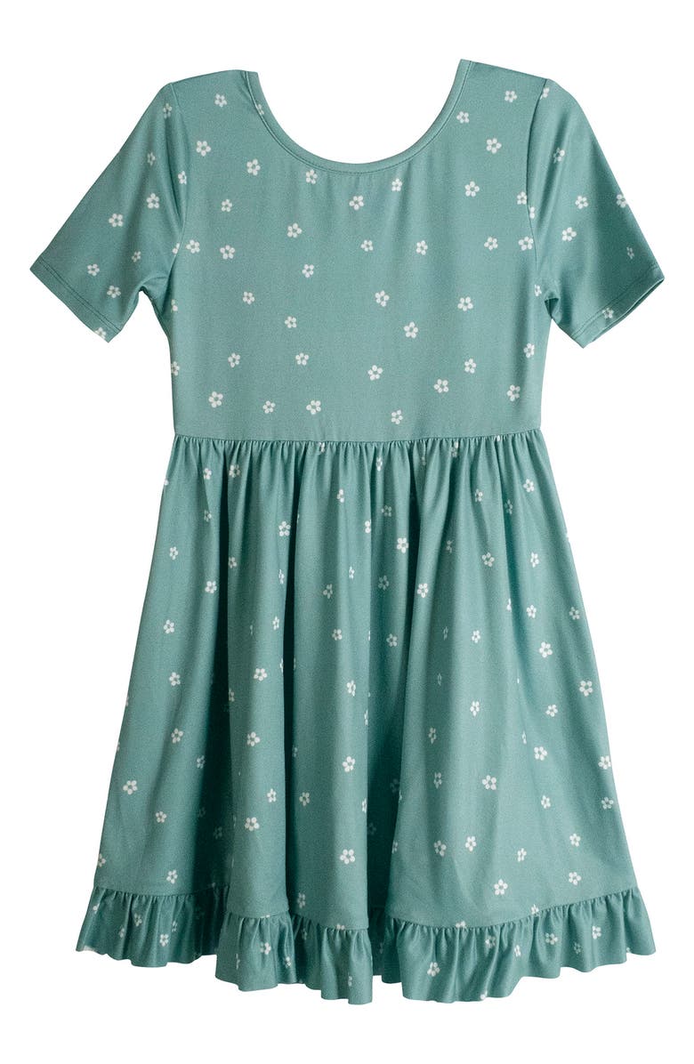 Zunie Scoop Neck Strawberry Dress, Main, color, 