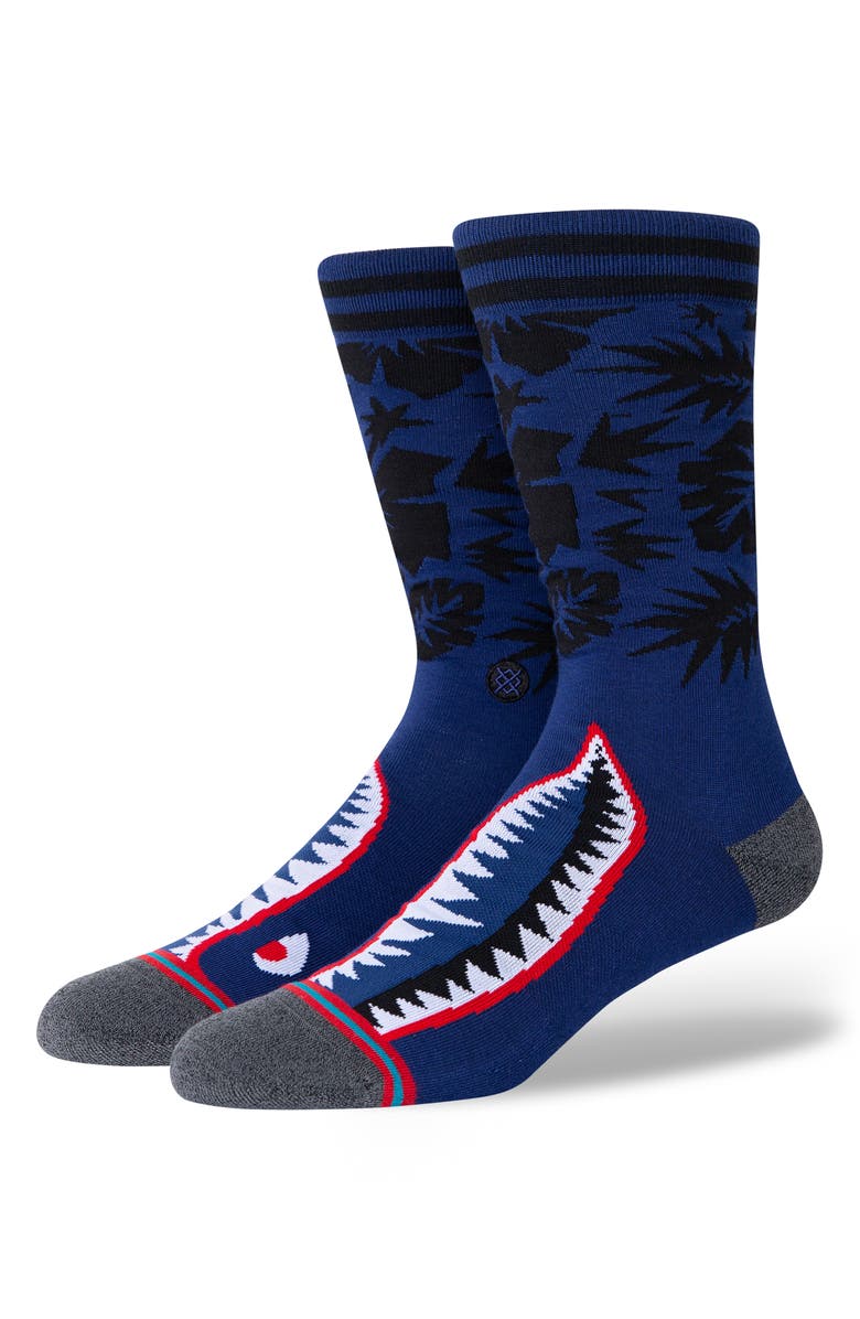 Stance Tropical Warbird Crew Socks, Alternate, color,
