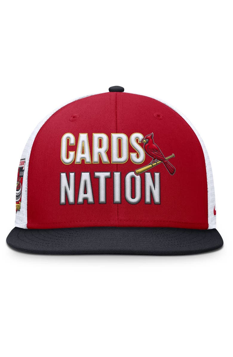 Nike Men's Nike  Red St. Louis Cardinals Pro Trucker Snapback Hat, Alternate, color, Red