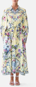 Camilla Waist Tie Shirt Dress
