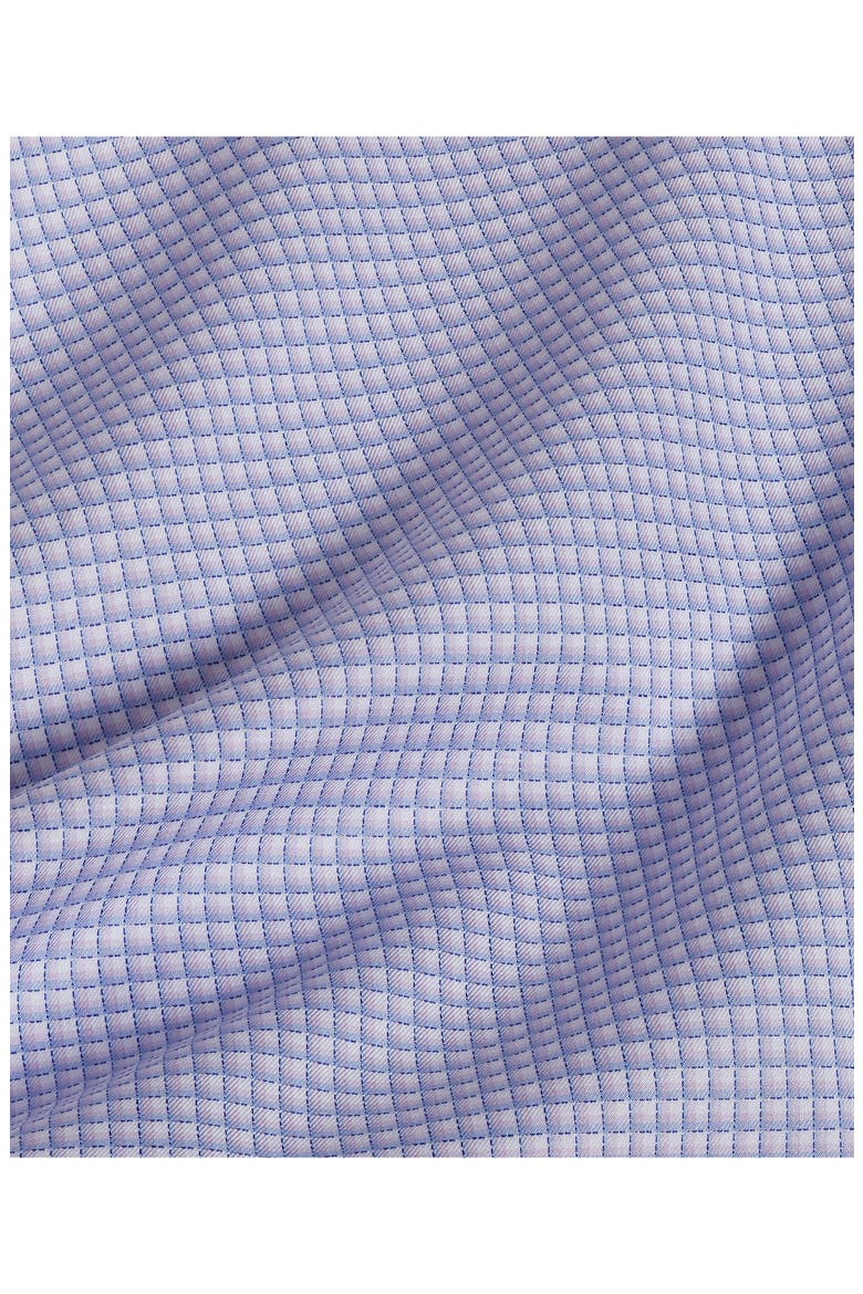 Trim Fit Micro Check Dobby Dress Shirt, Alternate, color, LILAC/ SKY