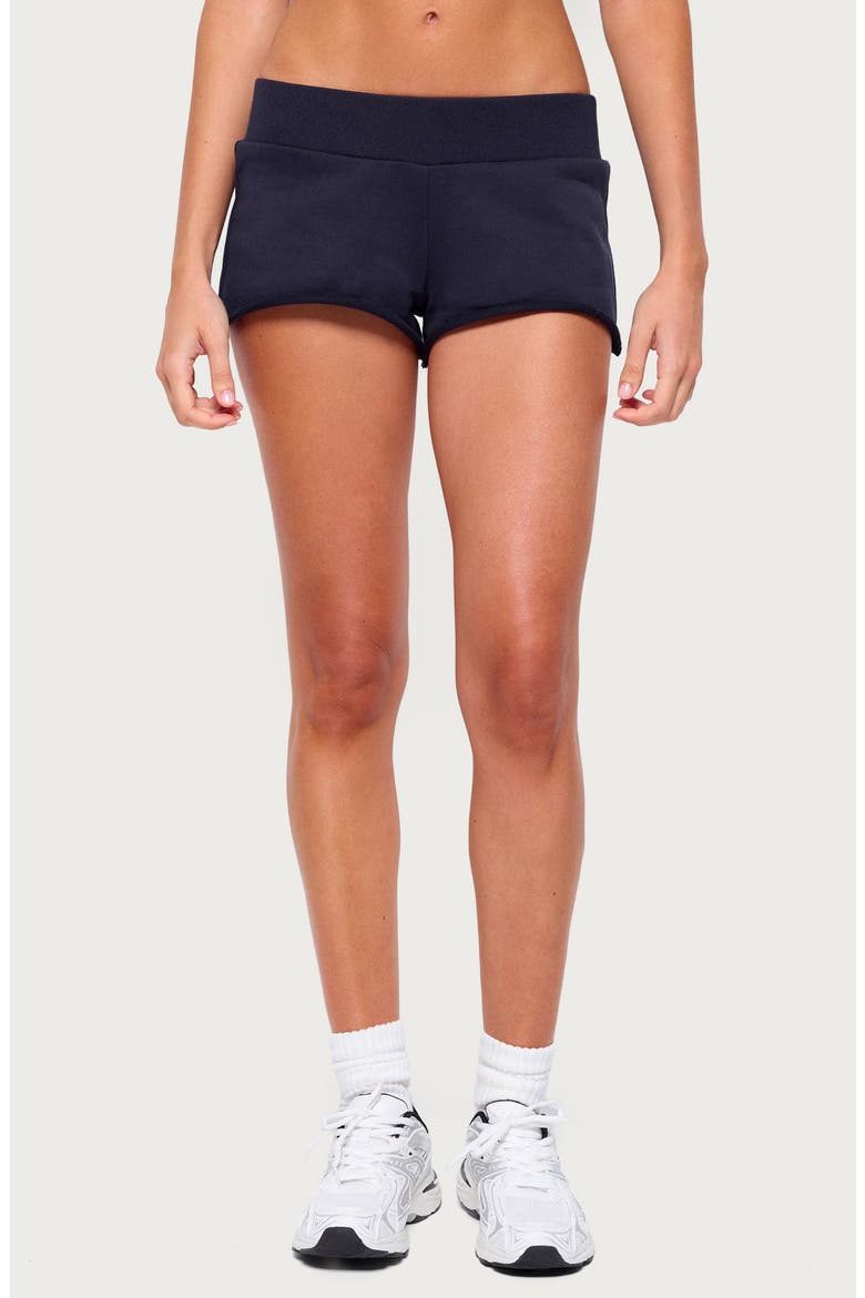 Hennie Sweat Shorts, Main, color, NAVY