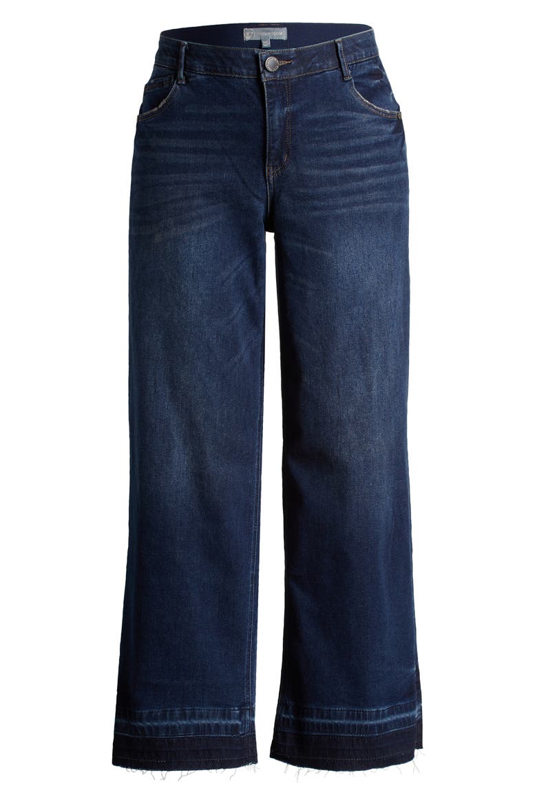Sam Release Hem High Waist Wide Leg Jeans, Alternate, color, INDIGO ARTISANAL