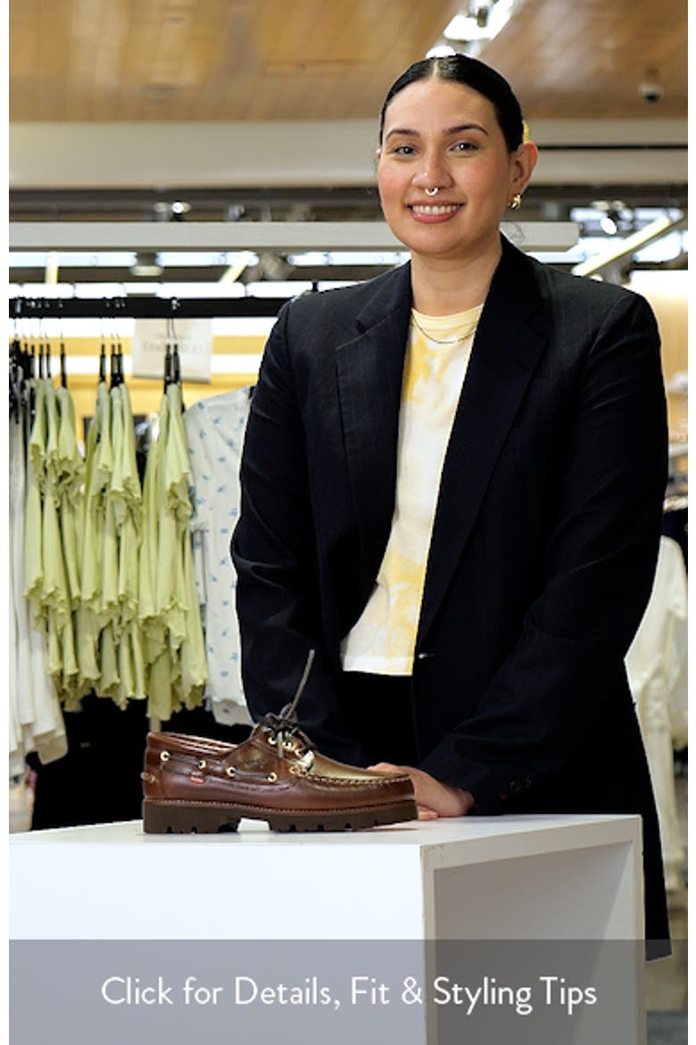 Richfield Lug Sole Boat Shoe video