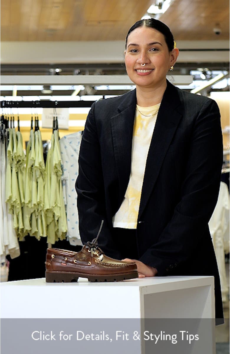 Richfield Lug Sole Boat Shoe, sales video thumbnail