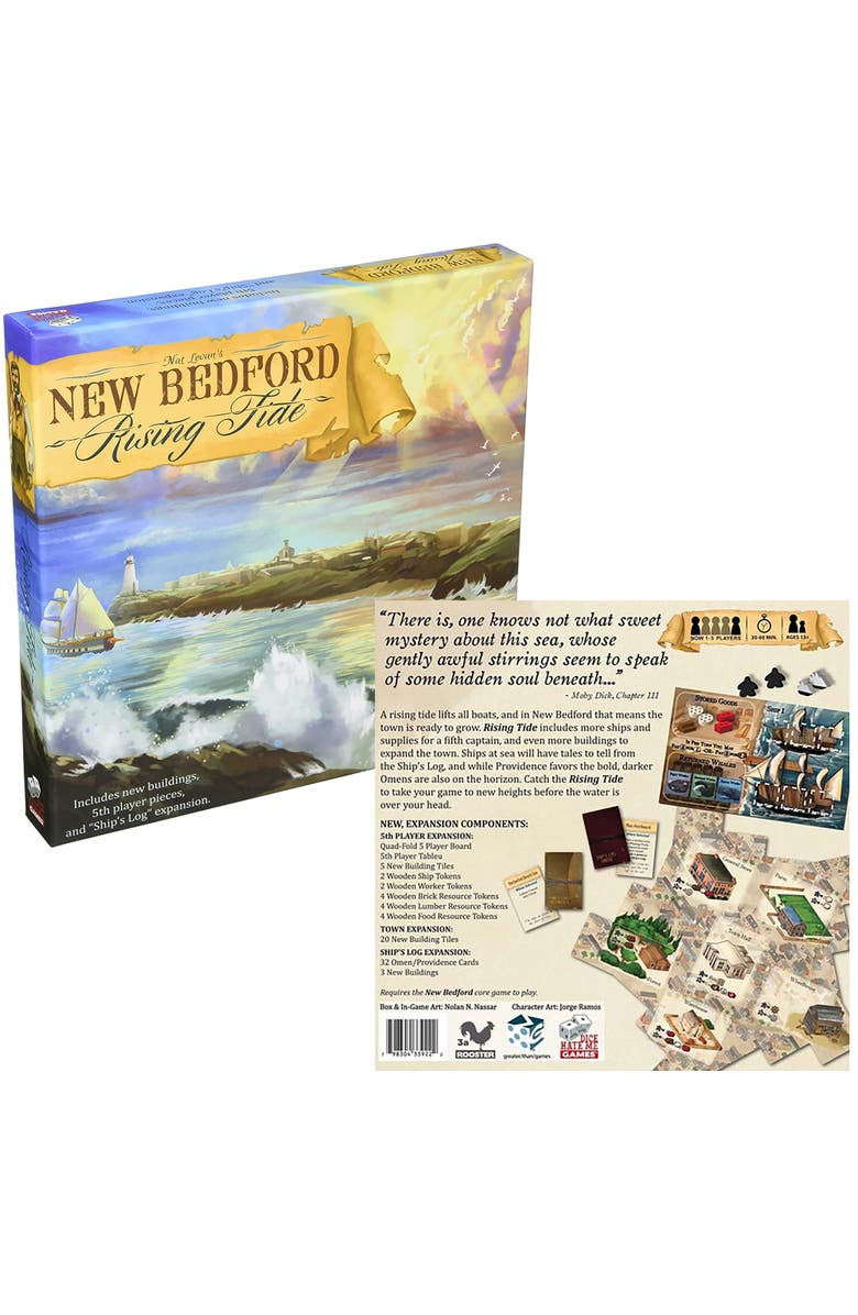 Greater Than Games, LLC Rising Tide Expansion Board Game, Ages 13+, Alternate, color, Multicolored