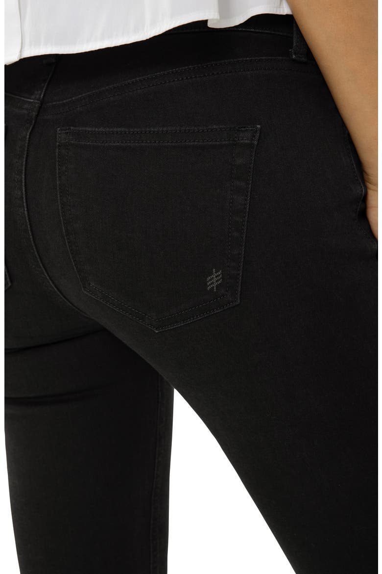 Suki Curvy Mid Rise Capri Jeans, Alternate, color, BLACK