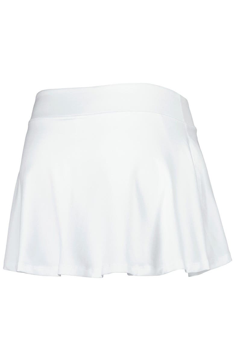 ZOOZATZ Women's ZooZatz White Georgia Bulldogs Flowy Skort, Alternate, color,