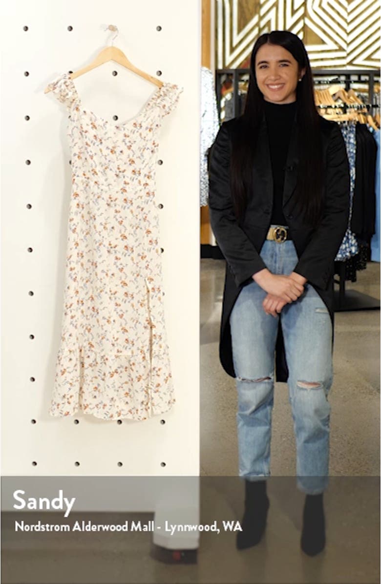 Bondi Floral Midi Dress, sales video thumbnail