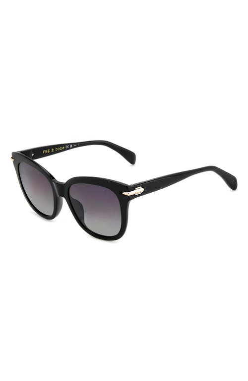 Rag & Bone 55mm Square Sunglasses In Black