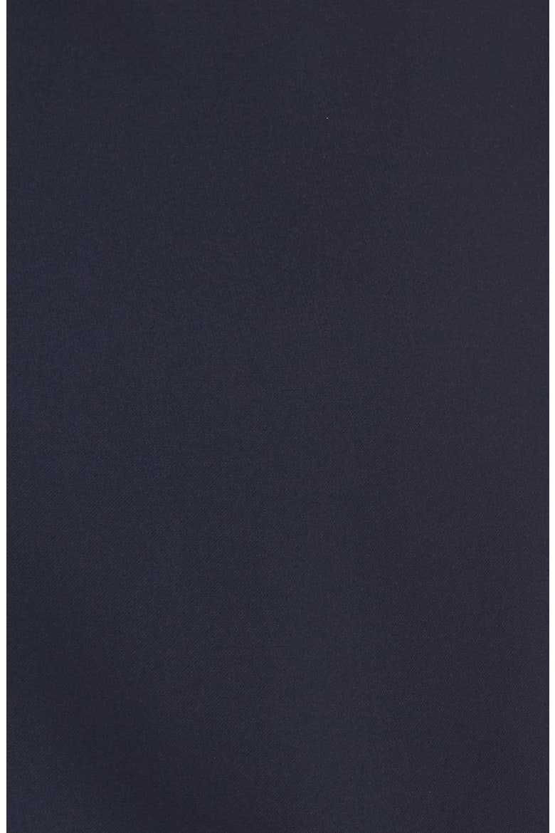 Tie Waist Crepe Wide Leg Jumpsuit, Alternate, color, NAVY