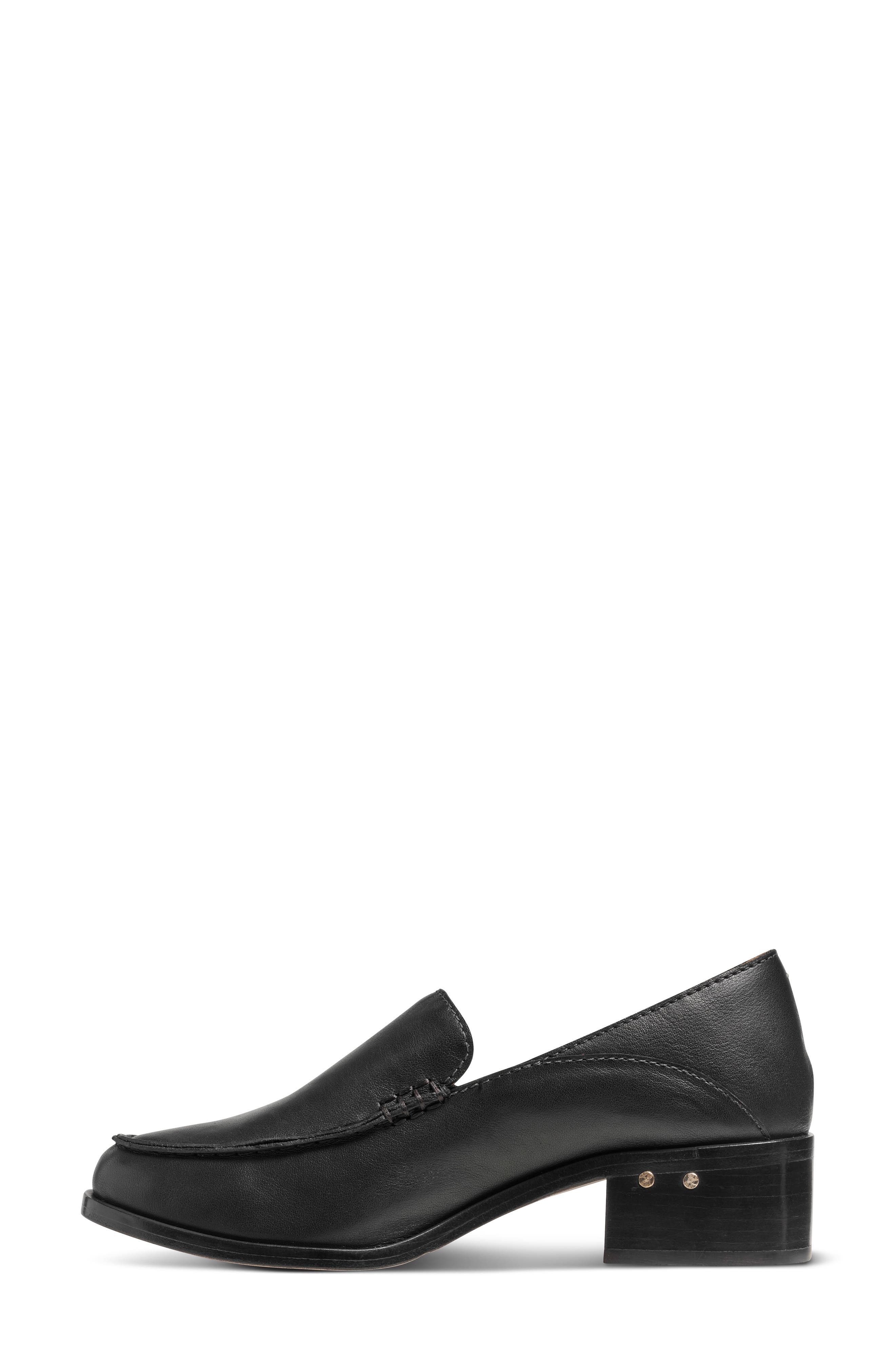 Owl Loafer, Alternate, color, BLACK