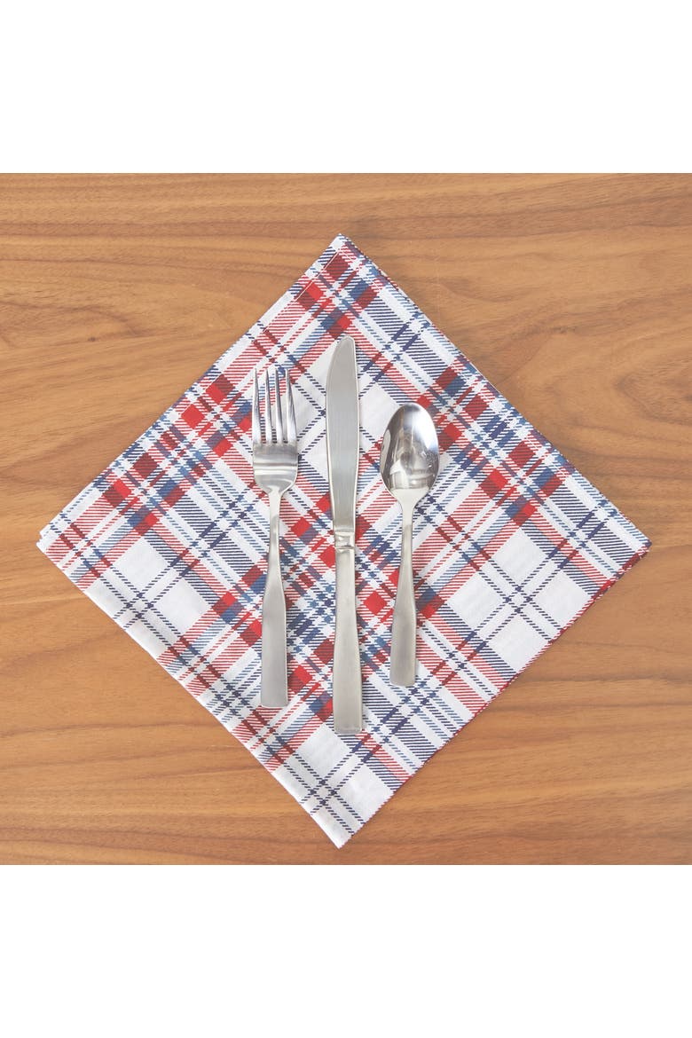 Benjamin Napkin Set of 6, Alternate, color, Blue