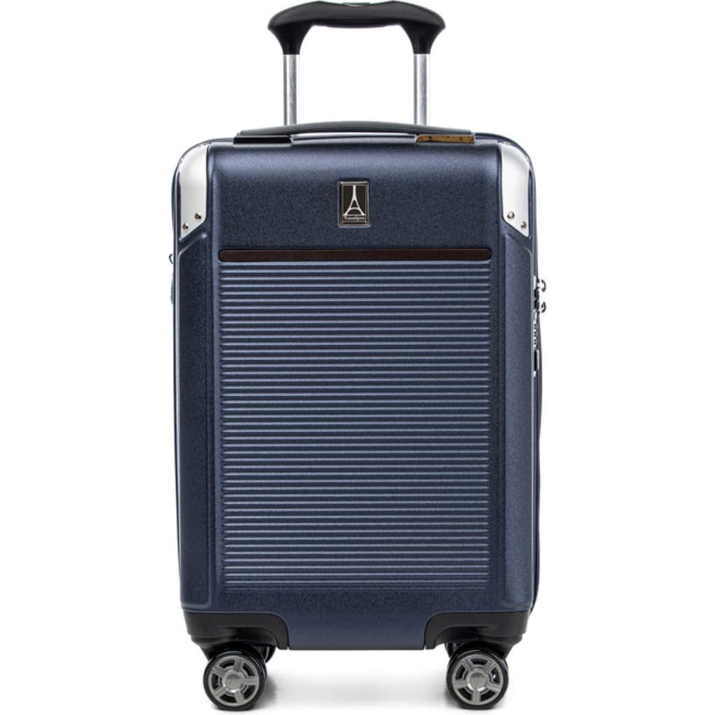 Travelpro Platinum Elite Hardside Expandable Compact Carry-on 20-inch Spinner In True Navy Blue