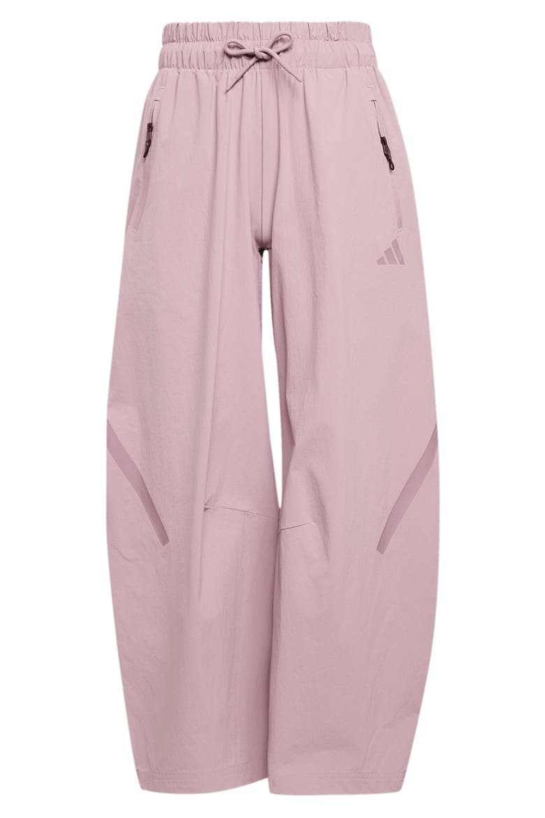Kids' Z.N.E. Wide Leg Woven Pants, Alternate, color, MAGIC MAUVE/ WONDER ORCHID