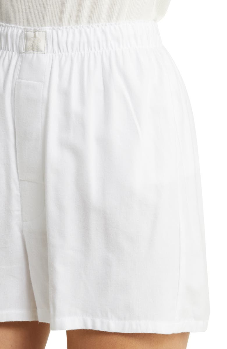 SKIMS Hotel Boxer Pajama Shorts, Alternate, color, 