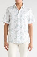 14th & Union Stretch Cotton Poplin Button-Up Shirt