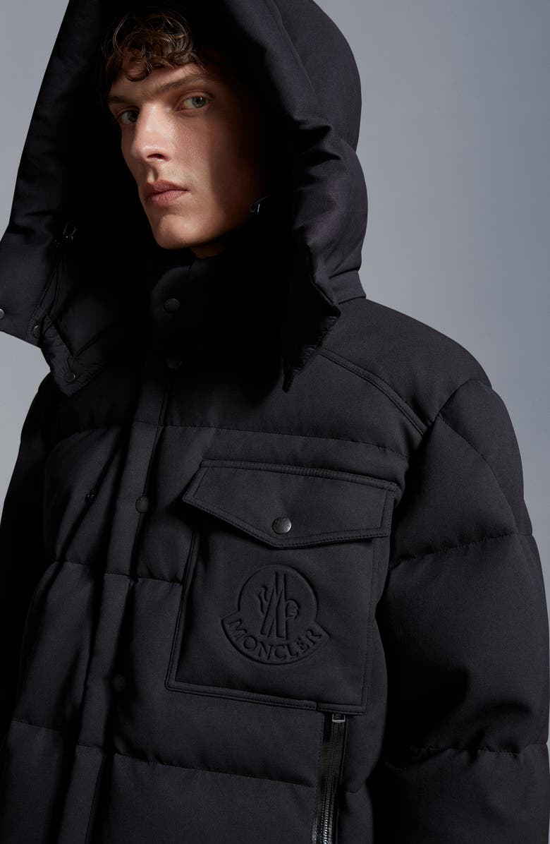 Moncler Karakorum Tech Jersey Down Jacket, Alternate, color, 