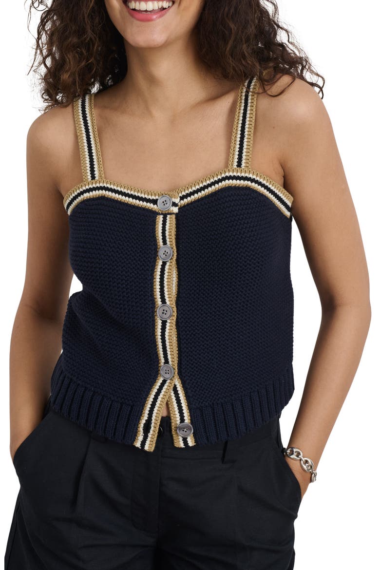 Emmy Cotton Cami, Main, color, DARK NAVY COMBO