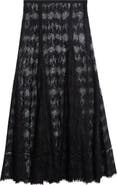 Collina Strada Pamela Sheer Lace Midi Skirt