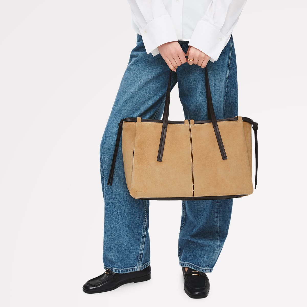 The Connaught Large Open Top Shoulder Bag, Alternate, color, Sahara