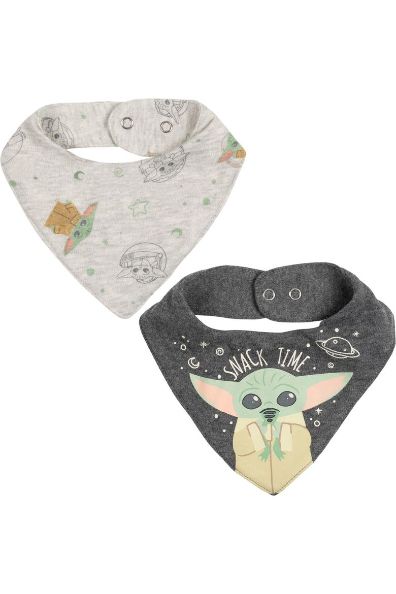 The Mandalorian Grogu 8-Piece Bodysuit and Pants Set, Alternate, color, Grogu Green Grey