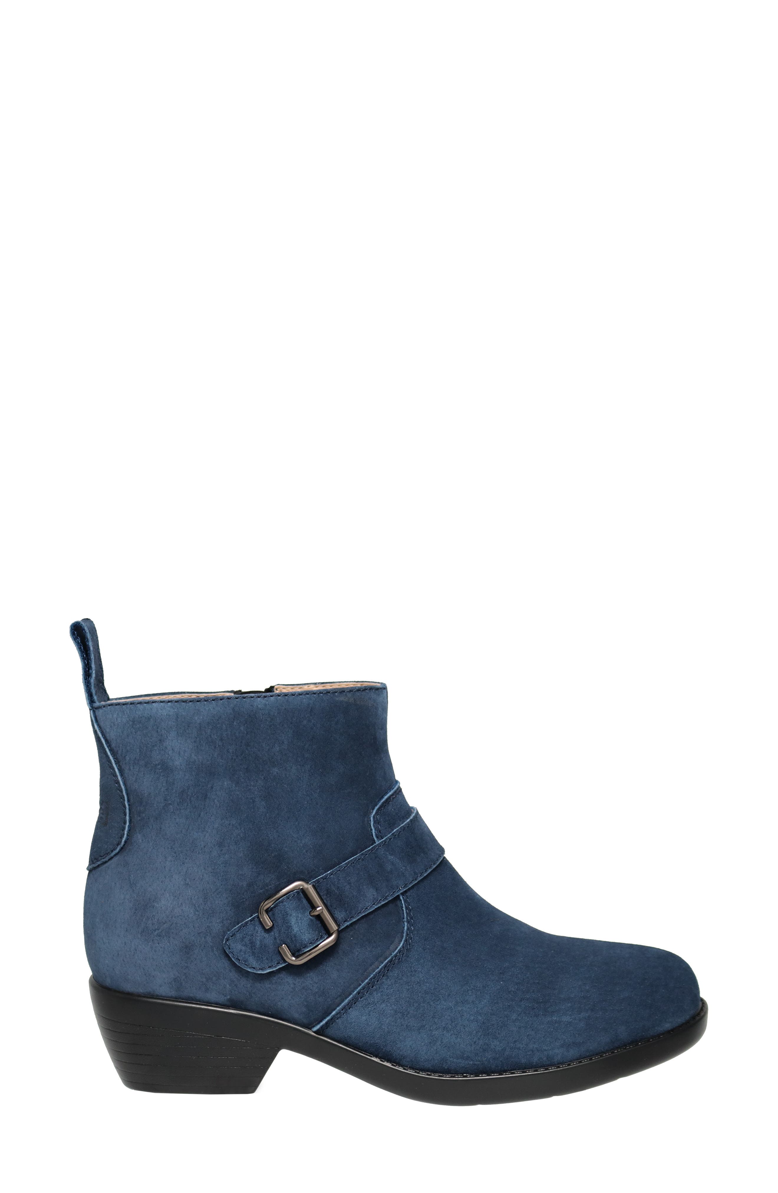 Memphis Zip Bootie, Alternate, color, NAVY