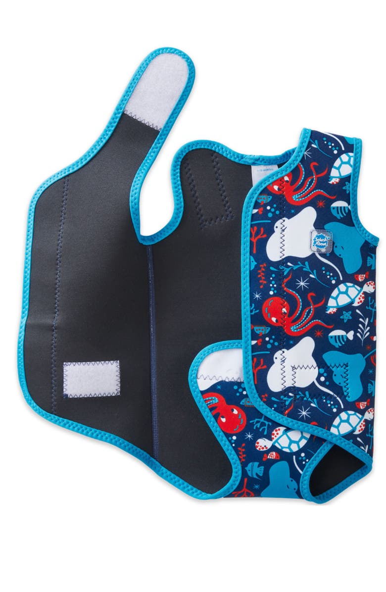 Splash About Baby Wrap Neoprene Wetsuit, Alternate, color, Under The Sea