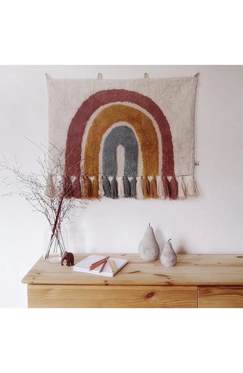 Nattiot Wall Hanging Rainbow, Alternate, color, Multi