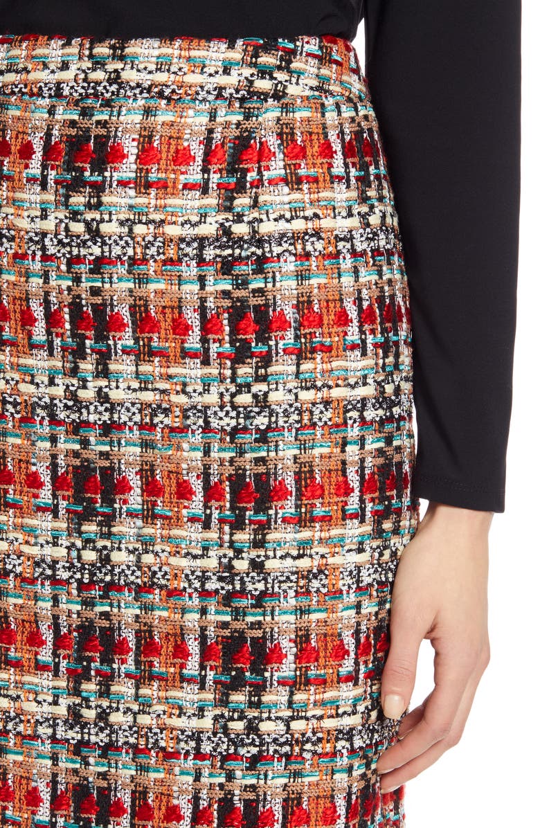 Halogen<sup>®</sup> Tweed Pencil Skirt, Alternate, color,