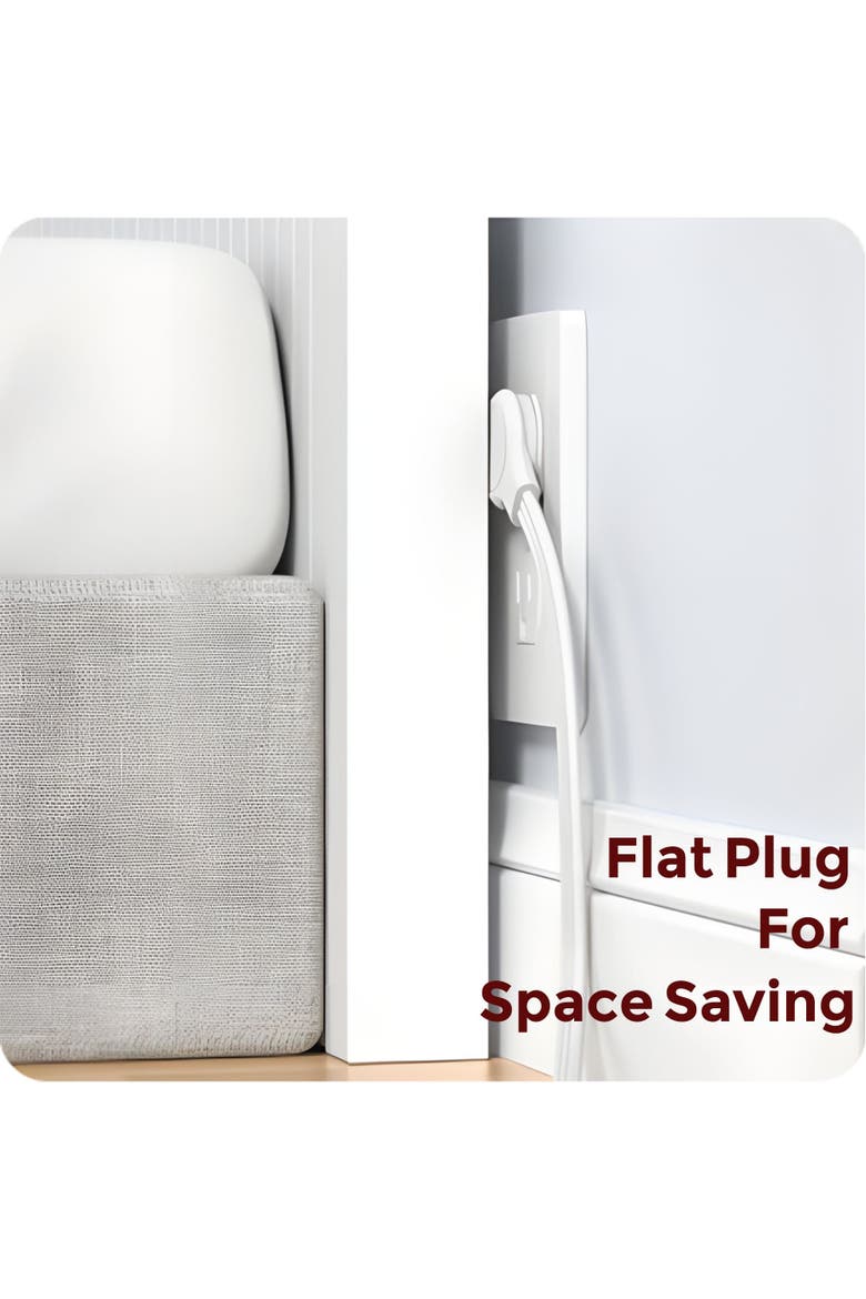 Smart WiFi Surge Protector Power Strip, Alternate, color, White