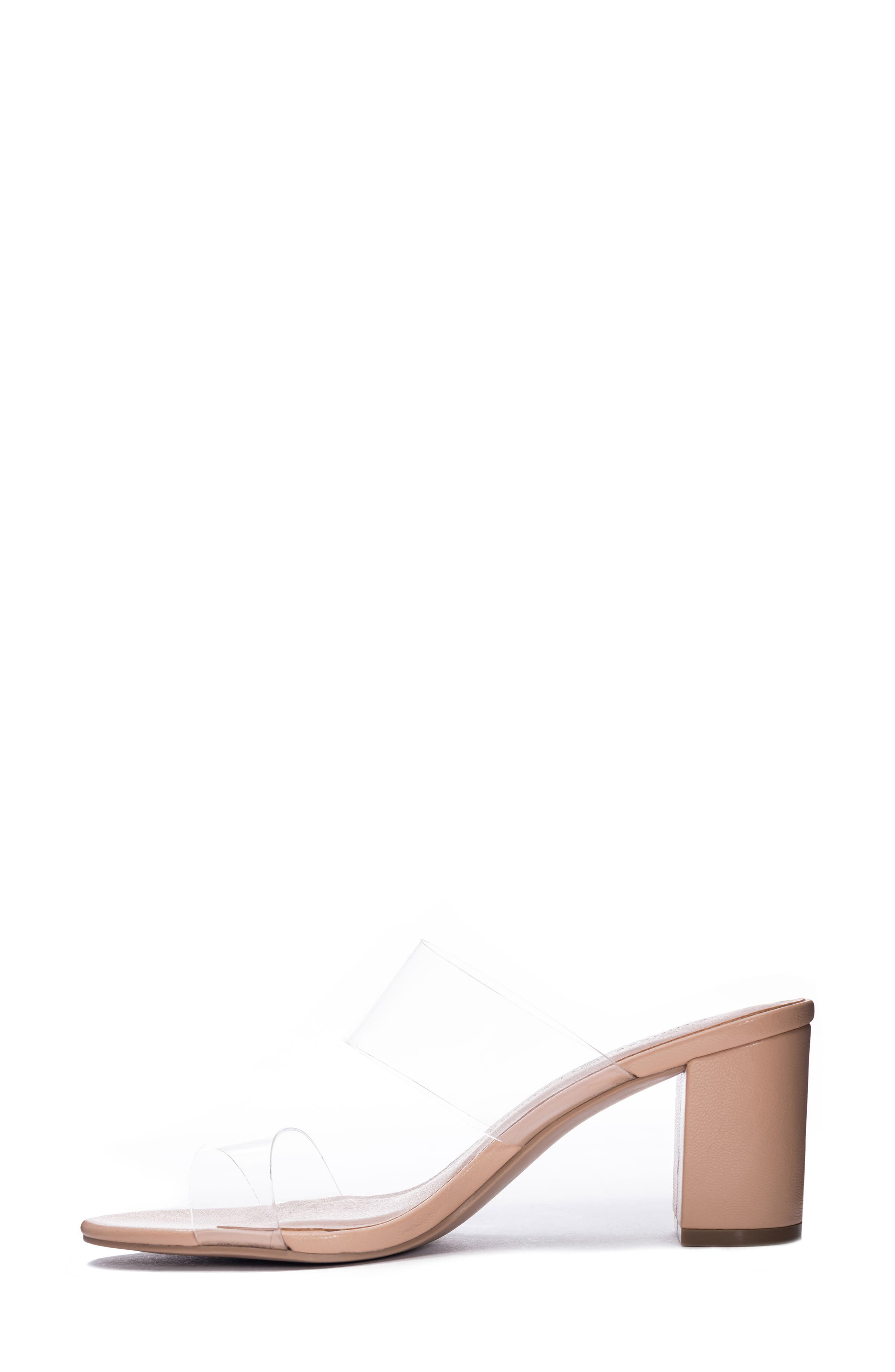 Chinese Laundry Robinn Clear Strap Slide Sandal, Alternate, color, 