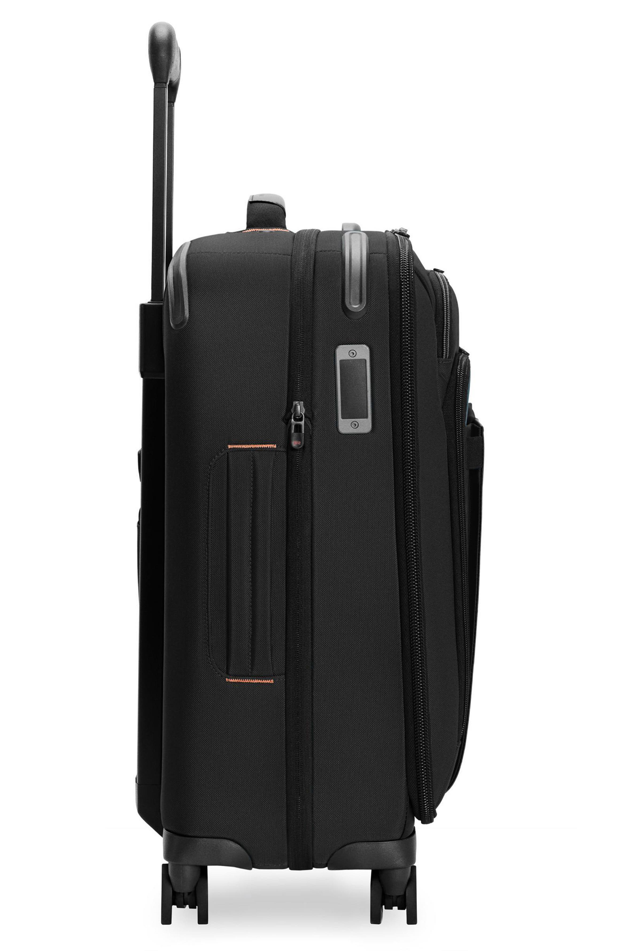 Briggs 
Riley ZDX Global 21-Inch Expandable Carry-On Spinner Suitcase, Alternate, color, Black