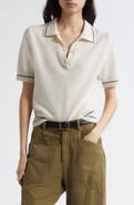 Nili Lotan Carline Cashmere Polo Sweater