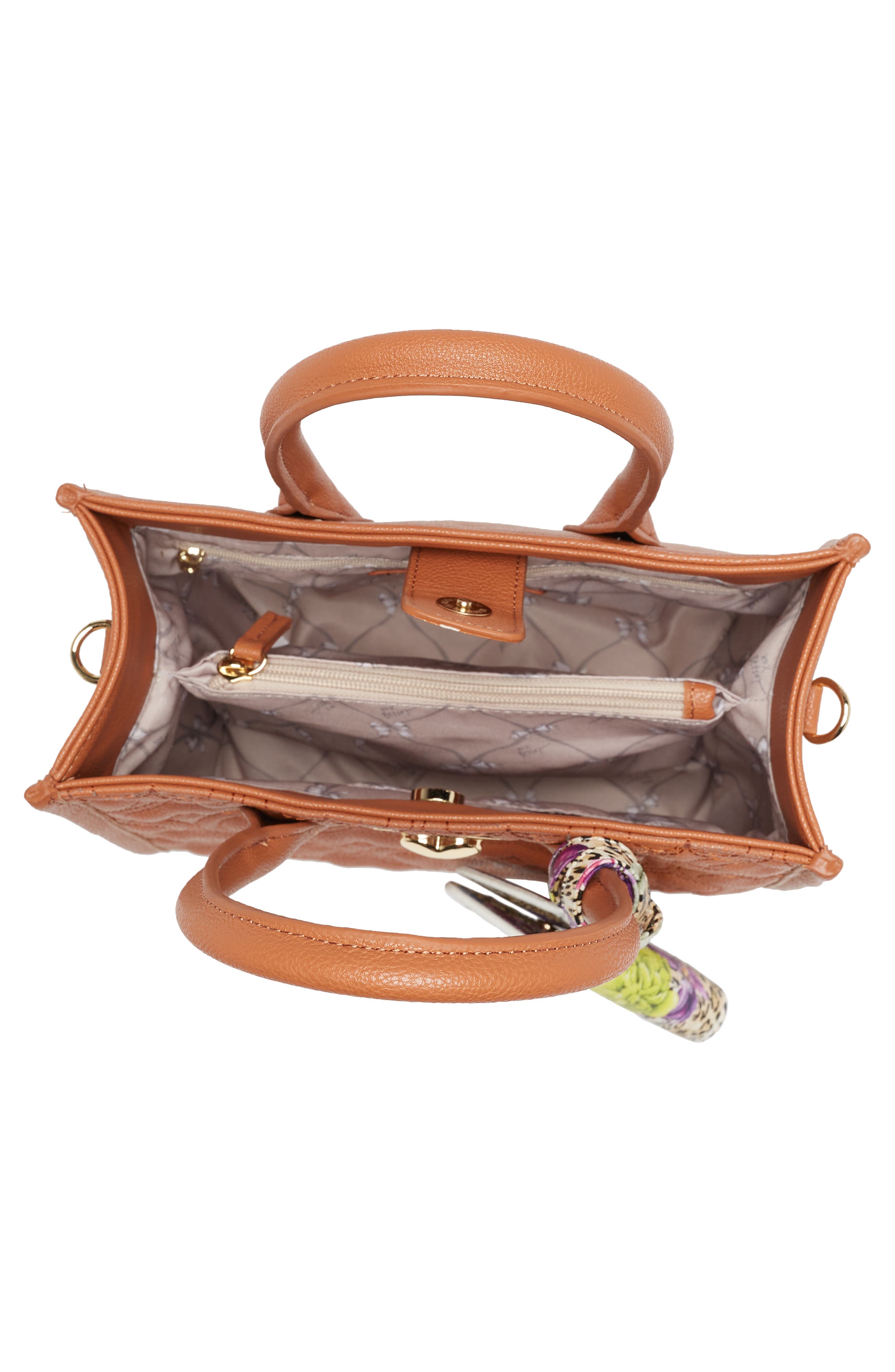 Betsey Johnson Hazel Heart Quilted Satchel, Alternate, color, 