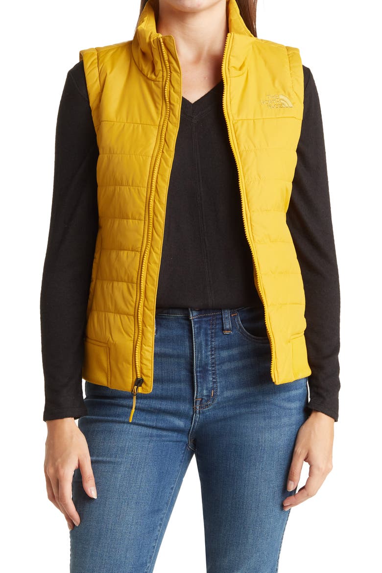 1996 Retro Nuptse Vest, Main, color, ARROWWOOD YLW