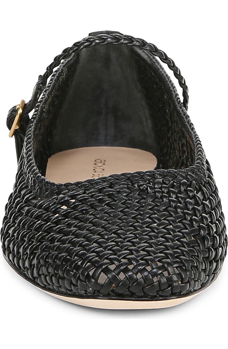Veronica Beard Ellie Woven Flat, Alternate, color,