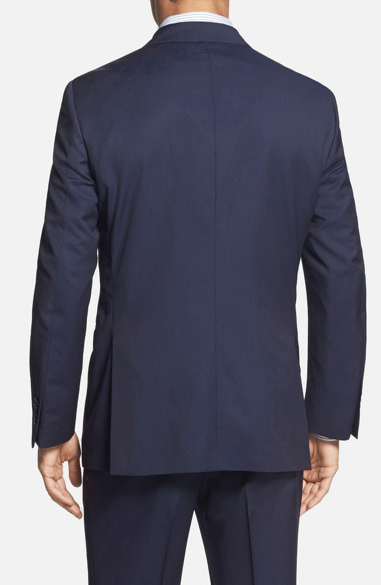 Peter Millar Classic Fit Stripe Wool Suit, Alternate, color, 