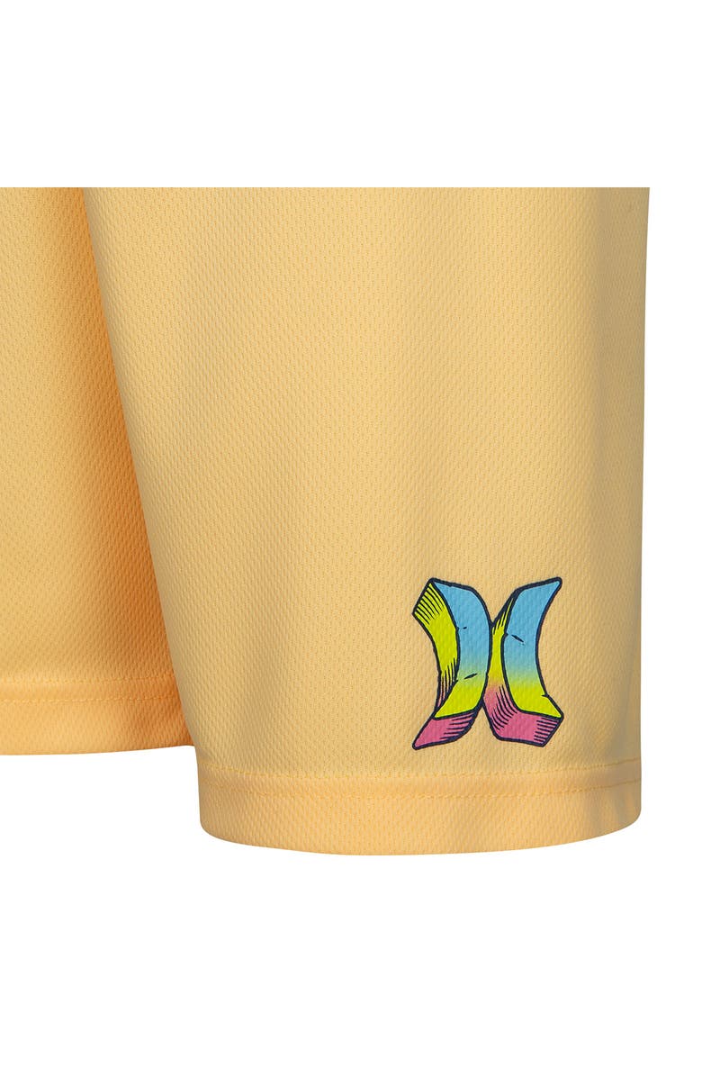 Hurley Kids' Logo Graphic Tee & Shorts Set, Alternate, color,
